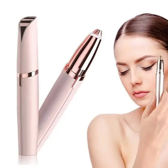 Removedora de pêlos faciais, sombrancelhas, recarregável USB