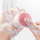 Escova de limpeza facial 2 em 1 - Limpeza e esfoliação