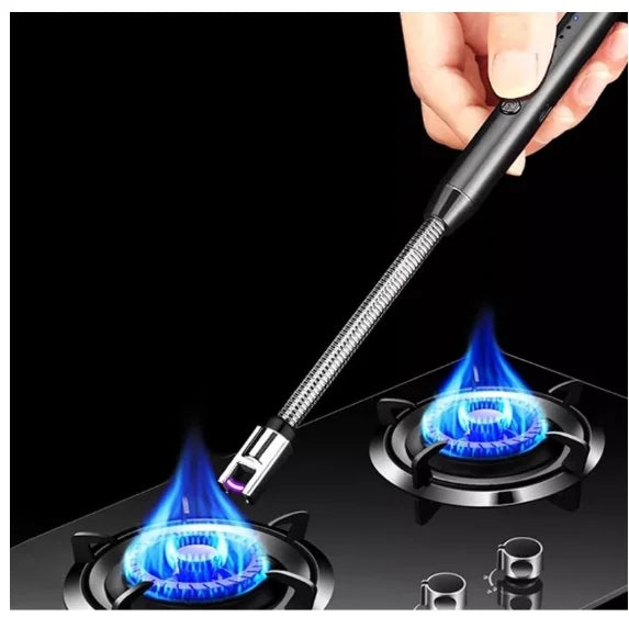 Acendedor de fogo elétrico recarregável USB - Isqueiro elétrico