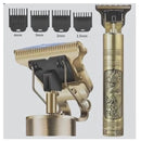 Máquina De Cortar Cabelo e Barba Masculina Aparador Profissional Sem Fio Portátil T9