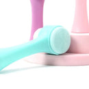 Escova de limpeza facial 2 em 1 - Limpeza e esfoliação